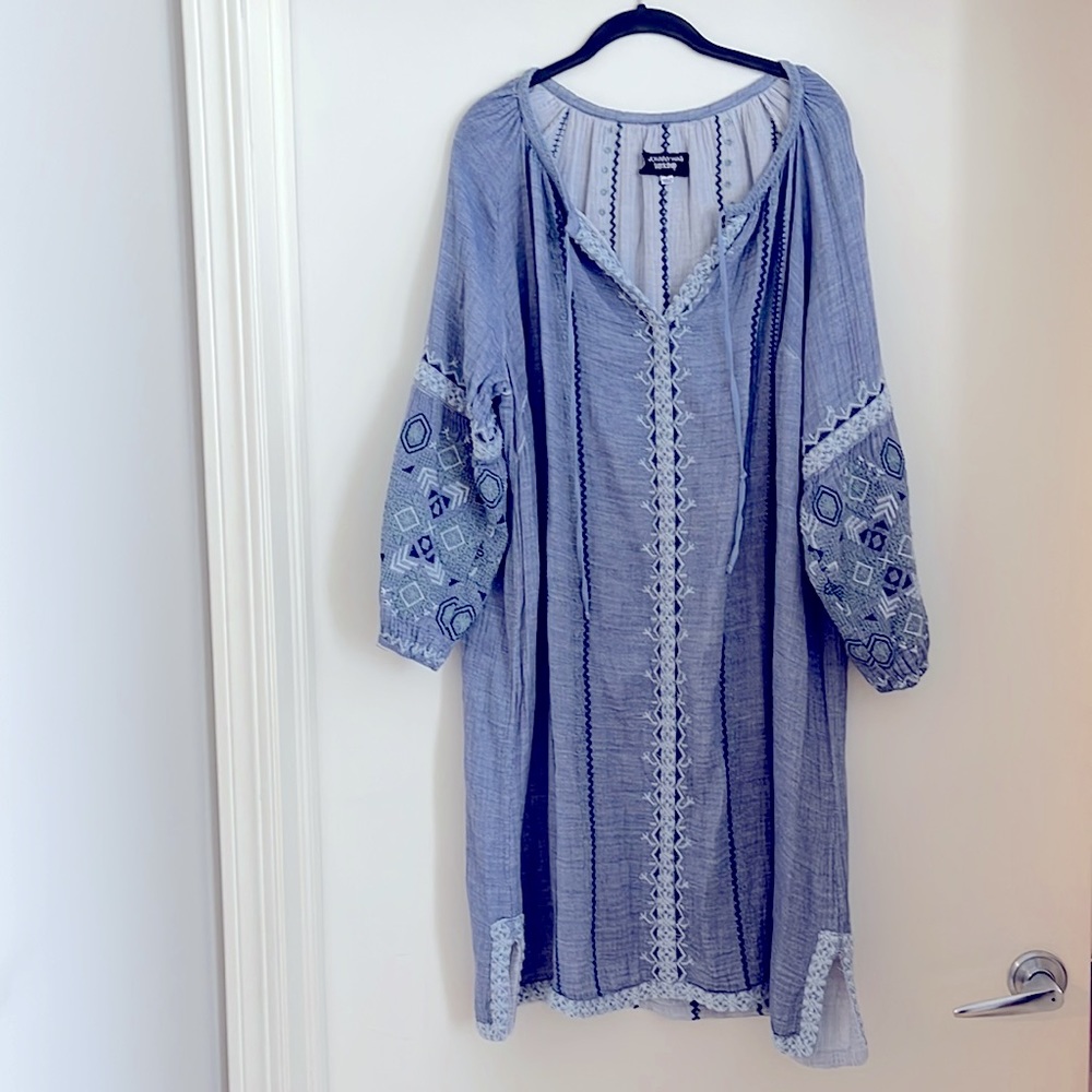 Johnny Was Embroidered Dress